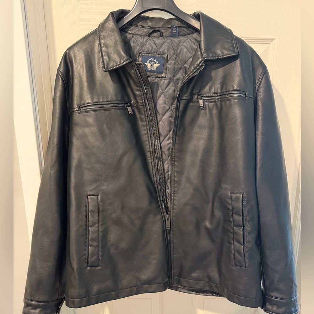 Dockers Leather Jacket XXL